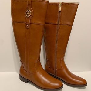 Tommy Hilfiger tm Imina brown, Tall- riding boots free gift each purchase